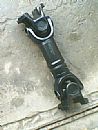 Drive shaft with spline shaft fork assembly