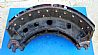 Rear brake shoe and friction plate assembly3502ZS10-090