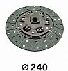 240 clutch driven disc assembly
