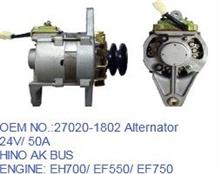 供应HINO发电机HINO EH700/ EF550/ EF750总线AK充电机27020-180227020-1802
