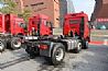 The J6M heavy truck 6X2 330 horsepower tractor, 17.5 meter low flat semitrailer TMCA4250P63K2T3E
