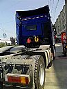 Supply Auman GTL380 HP front double dump trailer 13 metersCA4250P66k24T1HE