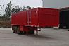 About 11 meters van semi-trailer. 33 tons 3 axle lightweight detailed configuration and reasonable quotationVan semi-trailer