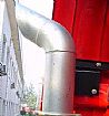 AZ9725540141 heavy Howard vertical muffler exhaust pipeAZ9725540142