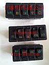 Dongfeng Dongfeng power takeoff switch promotion quadruple Triple Switch 153 EQ1290 violet violet / EQ1230