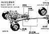 18C-02012 Dongfeng days Kam Hercules transfer gear shift lever