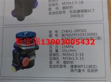 ZYB42-20FS01秦川发动机转向油泵DZ9100130016（进口泵）