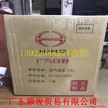 广汽日野700旧款（铁）空气滤芯大S1780-13530