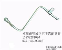 中国重汽VG1034130039空压机出水管(总成)（包含VG1034130041）（包含VG1034130041）