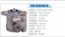 玉柴YC4112ZLQ发动机凹凸键方向机助力泵，叶片泵 G0213-3407100A(ZYB-1313L-80-1A