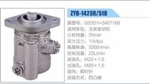 玉柴发动机凹凸键方向机助力泵，叶片泵 G53D1-3407100(ZYB-1423R-518)