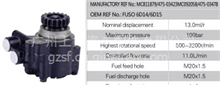 三菱车型转向助力泵MC811879/475-03423，MC092058/475-03478FUSO6D14/6D15