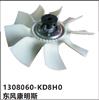 东风康明斯硅油离合器风扇叶总成/1308060-KD8H0