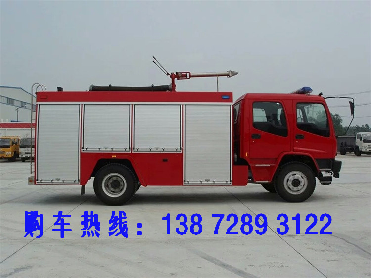 水罐消防车使用说明书 豪沃15吨水罐消防车多少钱