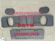 陕汽德龙X3000分段式高位铁杠中网盖板左dz97259623247