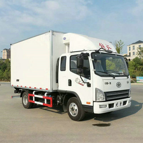 福田奥铃3.0-MT-156马力4.09米柴油冷藏车 福田g7双排冷藏车