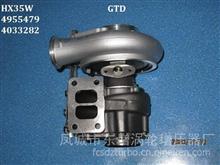 东GTD增品牌 适用康明斯210hp增压器 HX35W  Assy:4955479;Turbo;Cust:4033282;OEM:4038597;