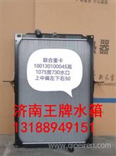 100130100045联合重卡水箱散热器总成 联合重卡中冷器总成100130100045