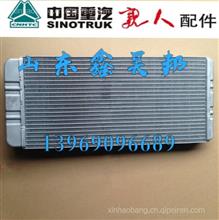 WG1664820053中国重汽豪沃A7暖风散热器总成HOWO暖风水箱总成WG1664820053