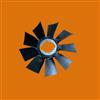东风天龙大力神雷诺发动机硅油风扇离合器风扇叶1308060-T0500/1308060-T0500