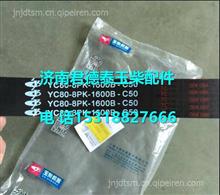YC-8PK-1600B玉柴发动机YC6105三角皮带YC-8PK-1600B