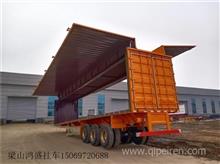 集装箱骨架货车和翼开式箱式运输挂车价格比较集装箱骨架车