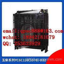YC6C1020(1070)L	玉柴系列柴油发电机组散热器水箱YC6C1020(1070)L