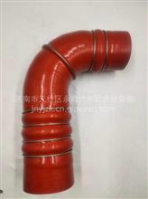 重汽豪沃豪卡H7中冷器胶管进气胶管硅胶管进气管WG9725530505