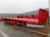 13米平板半挂车大梁抽拉5米载重60吨需要配置参数/半挂车