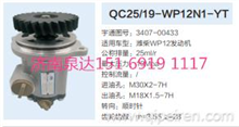 3407-00433动力转向泵转向齿轮泵液压泵助力泵QC25/19-WP12N1-YT
