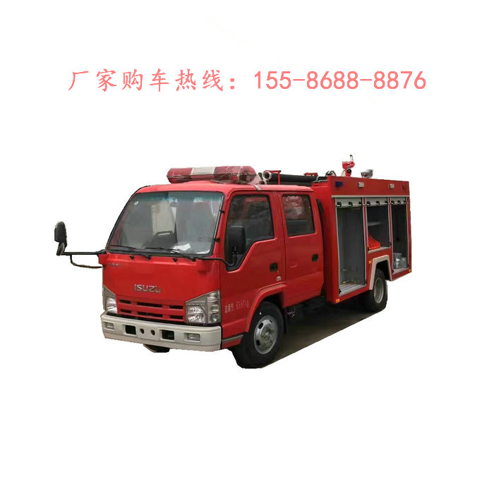 中国双排消防车