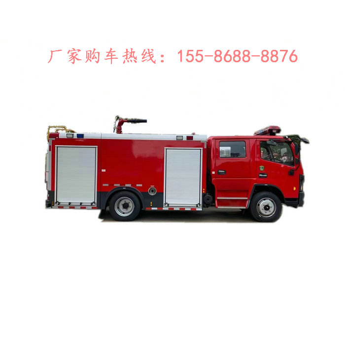 东风多利卡2吨水罐消防车