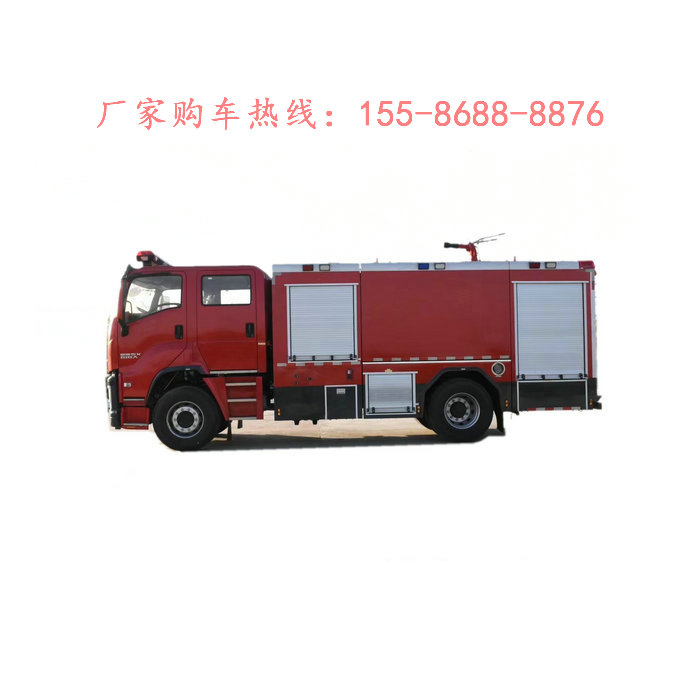 15吨庆铃水罐消防车
