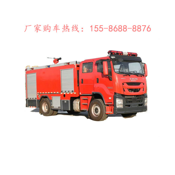 中国双排消防车