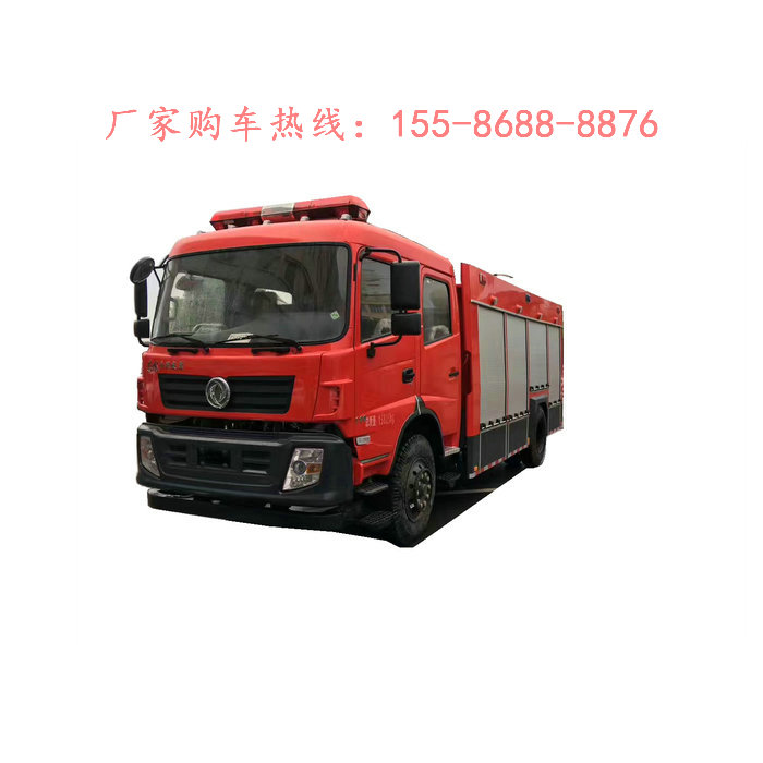 东风6吨水罐消防车