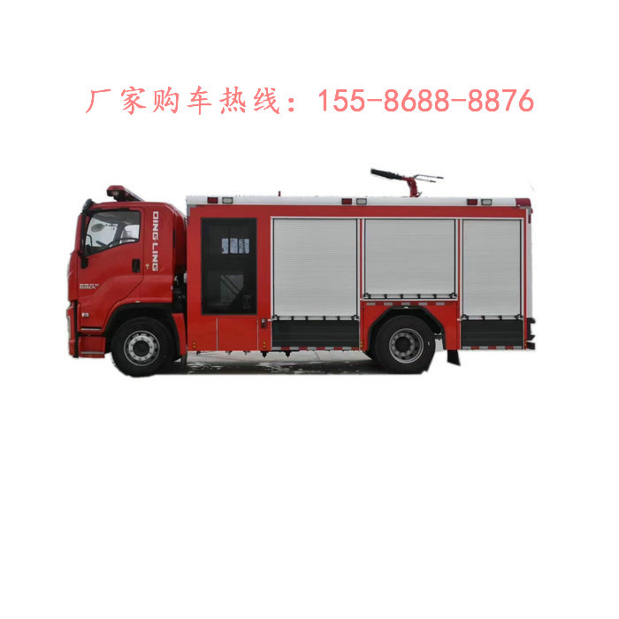 江铃1.5吨水罐消防车