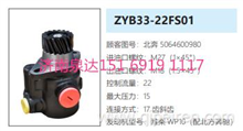 ZYB33-22FS01北方奔驰动力转向泵方向助力泵动力泵5064600980