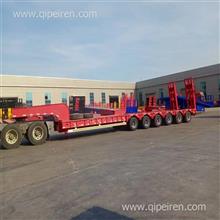 能够生产重型大型机械设备运输的拖挂车长度16米18米20米30米的厂家特种半挂车 低平板 托板挂车