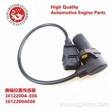 The crankshaft position sensor for automotive components is suitable for Great Wall 3612200A-E06 /3612200AE06