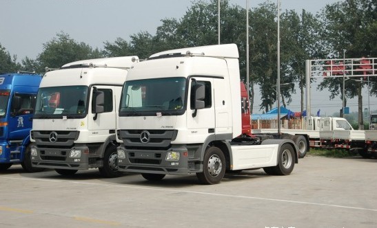 梅赛德斯奔驰卡车新Actros在武汉举办客户试乘